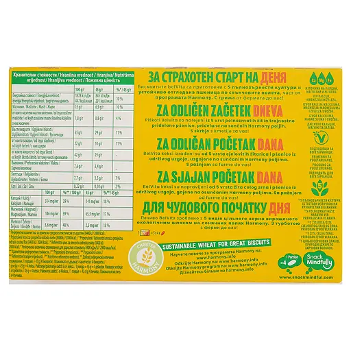 Уцінка. Печиво BelVita з медом та горіхами 225 г (763188) - фото 4