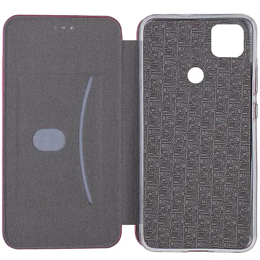 Кожаный чехол-книжка Epik Classy для Xiaomi Redmi 9C/10A Красный - фото 3