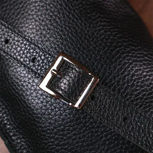 Шкіряна жіноча сумка бананка Shvigel 22х13.5х6 см sum0020201 - фото 8