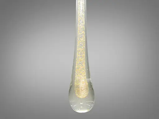 Сучасна світлодіодна люстра потужністю 3W, колір-золото - фото 4