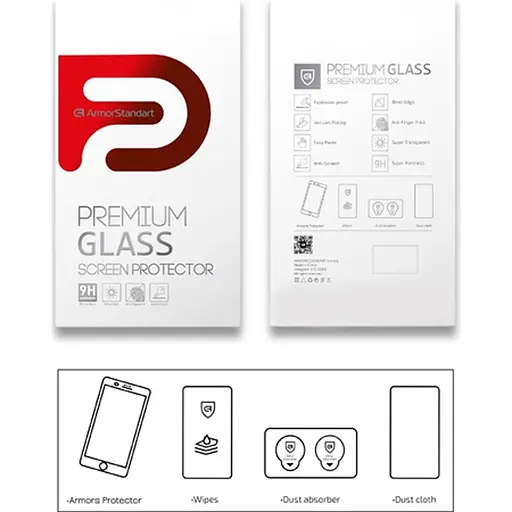 Защитное стекло ArmorStandart Pro Full Glass для Redmi Note 14 5G Black (ARM83175) [125529] - фото 5