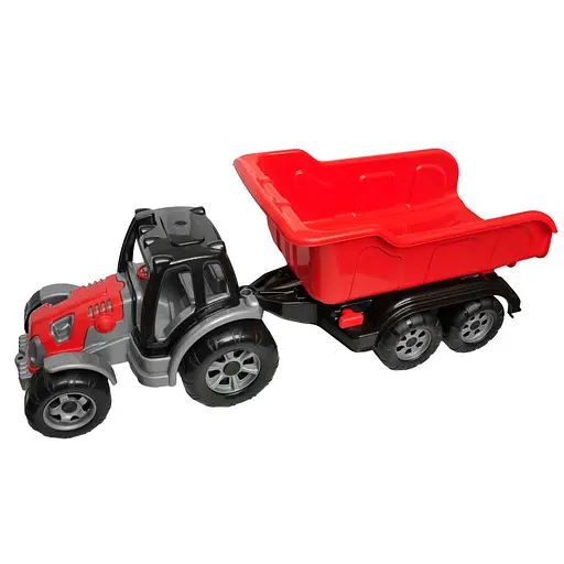 Трактор Tigres МAX з причіпом 77 см (40103) - фото 1