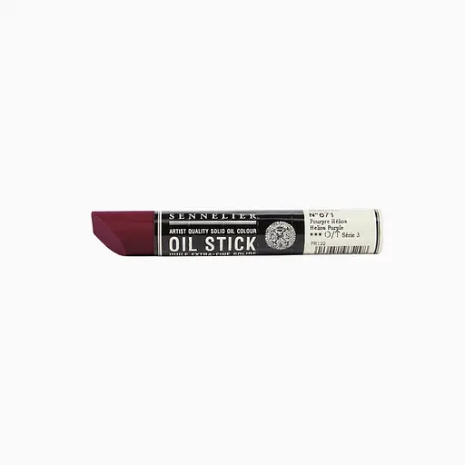 Фарба олійна у формі пастелі Sennelier Oil Stick, 38 мл, S3, Геліос пурпурний (Helios Purple)