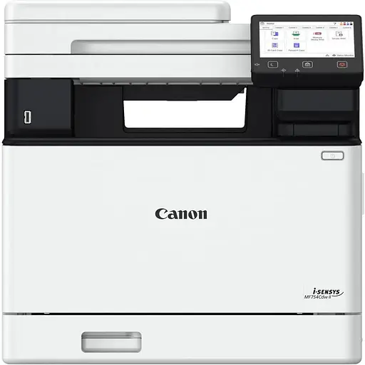 БФП лазерний кольоровий A4 Canon MF754Cdw II, Grey, WiFi, 1200x1200 dpi, дуплекс, факс, до 33 стр/хв, ADF на 50 аркушів, сенсорний - фото 1