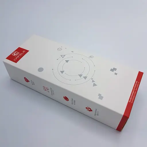 Адаптер-переходник Smart Type-C для подзарядки телефона и подключения наушников Mini Jack 3.5 мм LA002 красный - фото 2