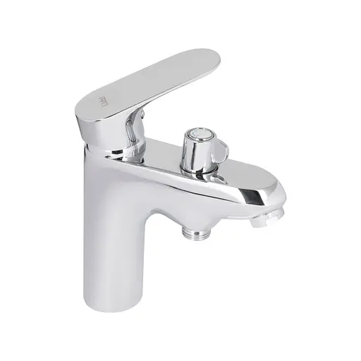 Смеситель для ванны Lidz Tani 011F на борт (c душевым гарнитуром) (k35) LDTAN011FCRM44977 Chrome - фото 4