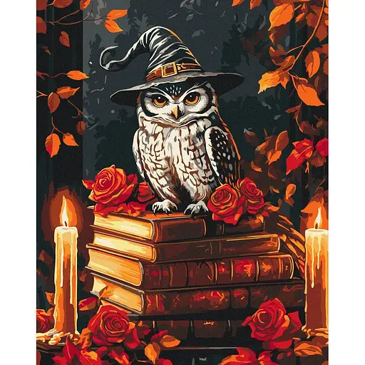 Картина за номерами на підрамнику Brushme Магічний Хелловін