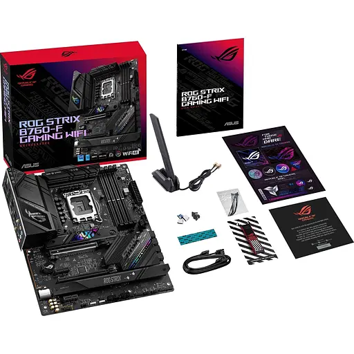 Материнська плата Asus ROG Strix B760-F Gaming WIFI (90MB1CT0-M0EAY0) EU [143733] - фото 13