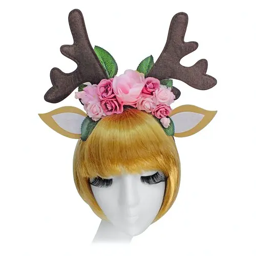 Ріжки Бембі з трояндами - фото 1