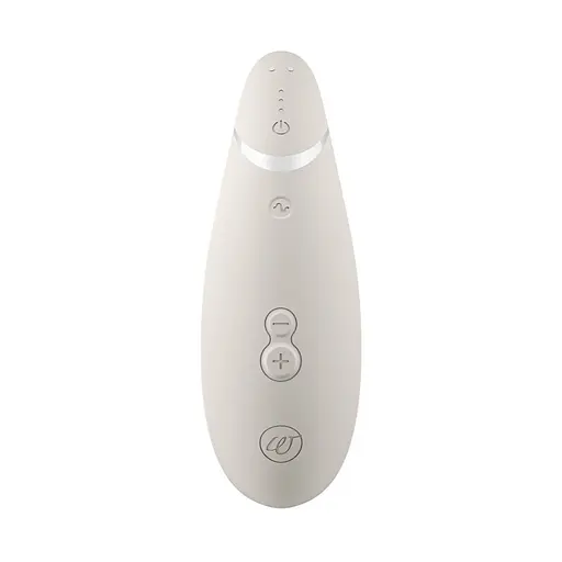 Вакуумний стимулятор клітора Womanizer Premium 2 сірий - фото 2