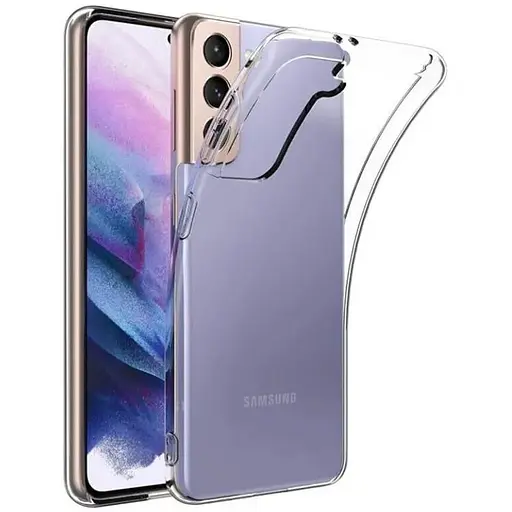 TPU чехол Epic Transparent 1,5mm Full Camera для Samsung Galaxy S21 FE Бесцветный (прозрачный)