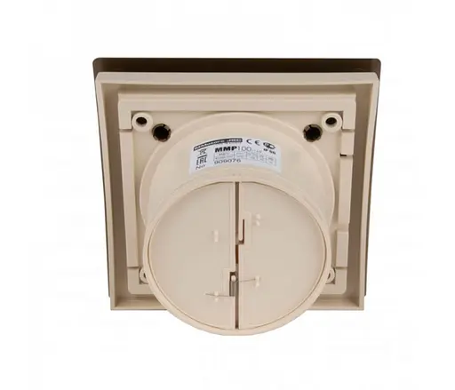 Декоративний малошумний ультратонкий вентилятор MMotors MM 100 90 м3/г зі зворотним клапаном, золотий - фото 2