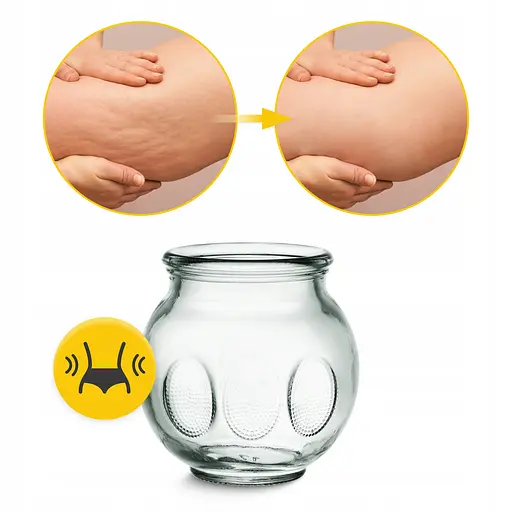 Вакуумні масажні банки 4FIZJO для тіла (китайські/атницелюлітні банки) 20 шт скляні (P-5905973402248) - фото 6