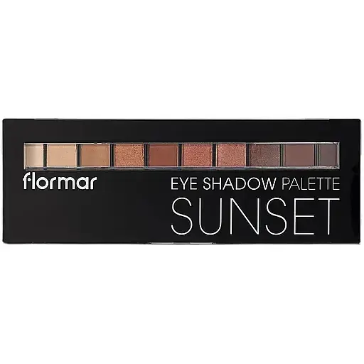 Палетка тіней для повік Flormar Eye Shadow Palette №03 (Sunset) 10 г (8000019545166) - фото 1