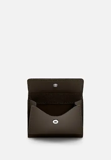 Кожаный кошелек Trinity шоколад краст - фото 5