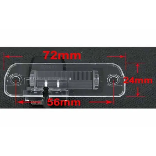 Камера заднего вида Benz R-Class ML 350 GL (2006-14) AHD 720/1080 - фото 4