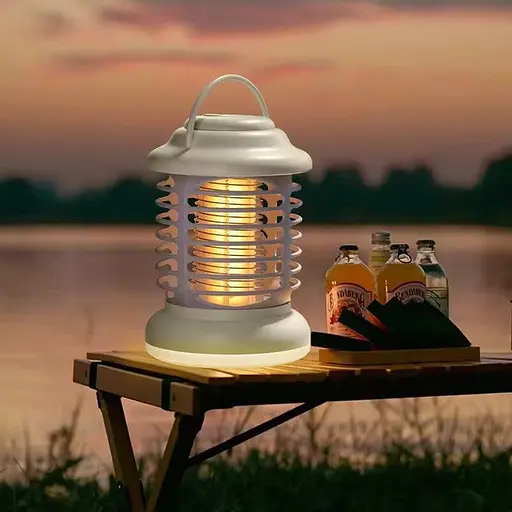 Інсектицидна лампа від комах ХO-YH10 1200 мАг антимоскітна кемпінгова акумуляторна - фото 6