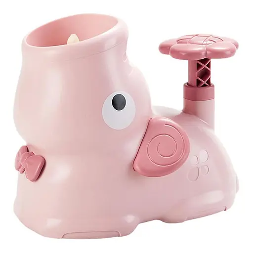 Детская игрушка с летающими тарелками Beiens Слоник розовый (206pink) - фото 1