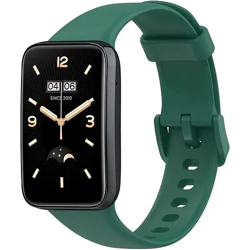 Силіконовий ремінець Tamister для Xiaomi Mi Smart Band 7 Pro Green