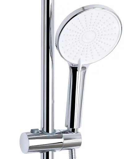 Душевая система универсальная Qtap Jay Chrome/White с изливом QTJAY111CRW45555 - фото 4