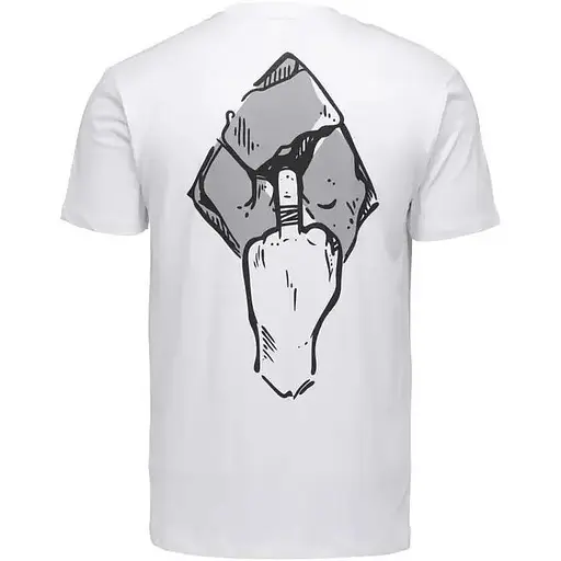 Футболка Black Diamond M MonoPocket SS Tee White XL (1033-BD 7302591006XLG1) - фото 2