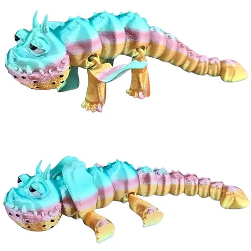 3D Игрушка Дракон Грокл, 21 см, из м/ф Как приручить дракона, подвижный