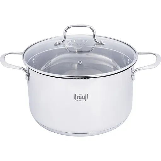 Каструля Krauff Cook&Joy зі скляною кришкою діаметр 24 см 5.8 л (26-238-120) - фото 2