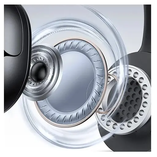 Беспроводная стерео гарнитура Usams Usams-YG23 Wireless Headphone-Yun Series, BT5.3, 40h, black - фото 4