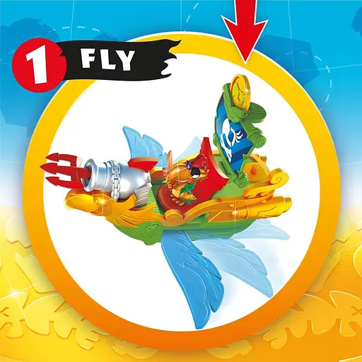 Дитячий іграшковий набір з фігурками "Піратський корабель Небесний мисливець" PIRATIX PPXSP114IN10 - фото 6