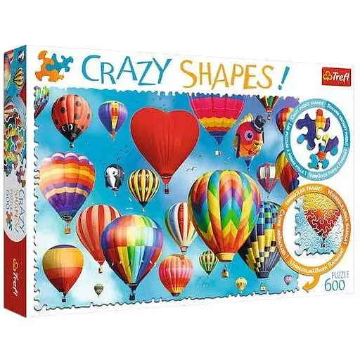 Пазл Trefl Crazy Shapes Цветные воздушные шары 600 эл. (11112)