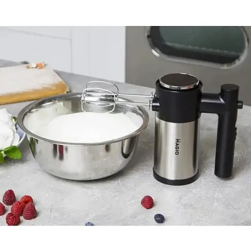 Ручний міксер Magio MG-231 для дому 5 швидкостей чорний 300 Вт - фото 6