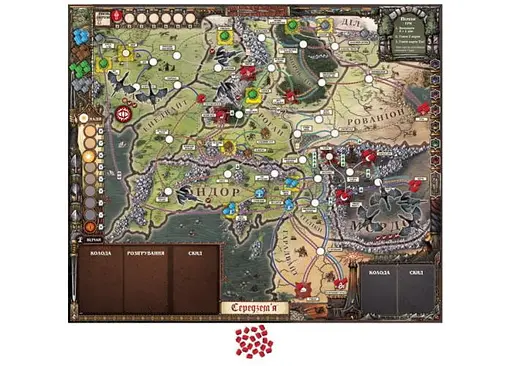 Настільна гра Geekach Games Володар Перснів. Доля братства (The Lord of the Rings: Fate of the Fellowship) (укр.) (GKCH0245) - фото 4