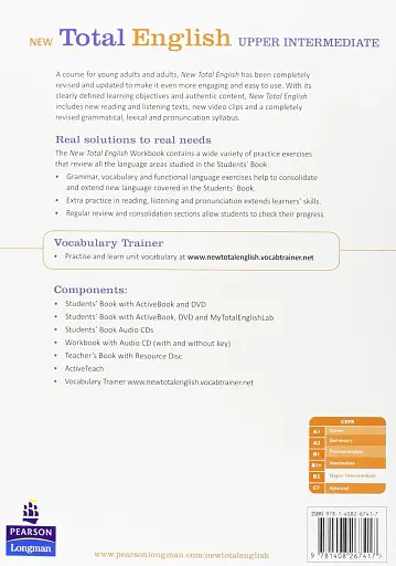 Total English New Upper Intermediate Workbook (+key & Audio CD) - фото 2