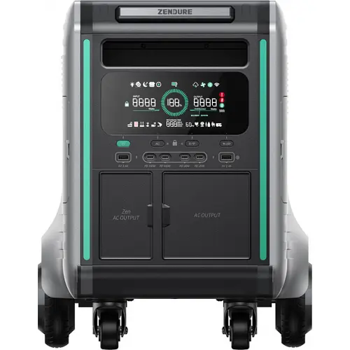 Зарядна станція Zendure SuperBase V6400 3800W 6438Wh Li-ion (ZDSBV6400-gy-eu) - фото 2