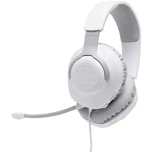 Комп'ютерна гарнітура JBL Quantum 100 White (JBLQUANTUM100WHT) - фото 3