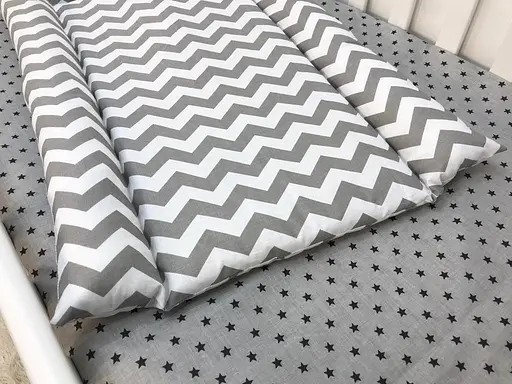 Матрац Moontime на пеленальний стіл "Зигзаг сірий" - фото 3