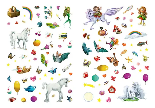 Маленька одноріжка Зіронька: Розваги з наліпками - Міла Берґ (557740) - фото 5