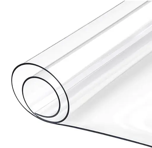 М'яке скло силіконова скатертина на стіл Soft Glass Захист для меблів (3.6х1.4 м) товщина - 1.5 мм Прозоре