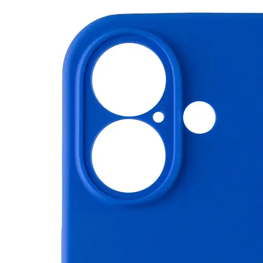 Чохол Epik Silicone Case Full Camera Protective AA для Apple iPhone 16, 6.1 Синій/Capri Blue - фото 4