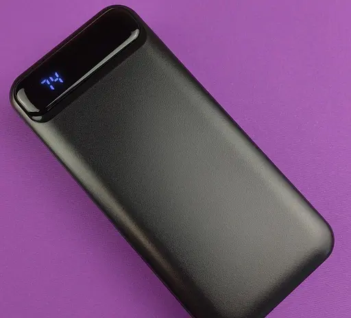 Портативний акумулятор XO PR136 20000 mAh чорний - фото 1