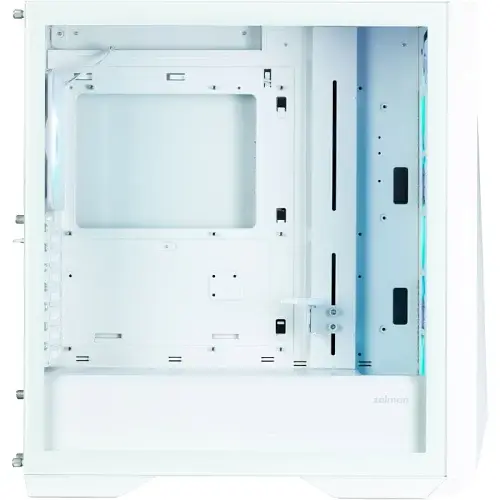 Корпус Zalman Z9 Iceberg MS, White, Mid Tower, без БЖ, для E-ATX / ATX / Micro ATX / Mini ITX, 1xType-C / 2xUSB 3.0 / 2xUSB 2.0, макс. CPU - 185 мм / VGA - 390 мм, 4x140 мм ARGB, бічна панель із загартованого скла - фото 6