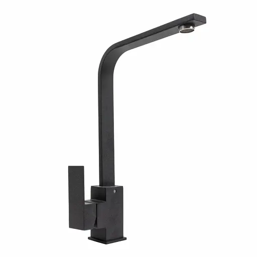 Змішувач для кухні Platinum 179 NES (3007) Карбон Чорний - фото 1