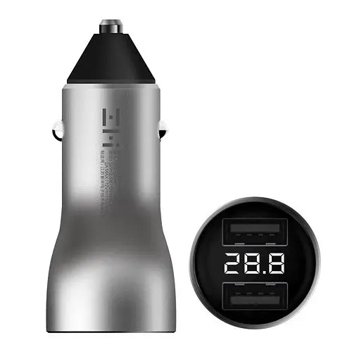 Зарядное устройство для ZMI Car Charger with Display AP621 авто адаптер быстрый - фото 1