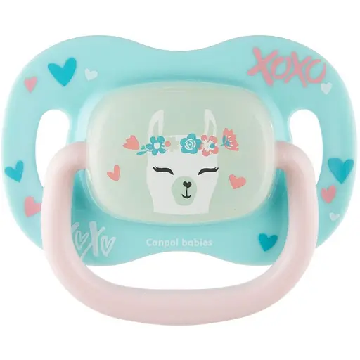 Пустышка силиконовая круглая Canpol babies Exotic Animals 6-18 месяцев в ассортименте (34/934_ru) - фото 8