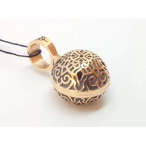 Золотая подвеска Харьковская ювелирная фабрика. Ангел хранитель. 11584-Ч - фото 3