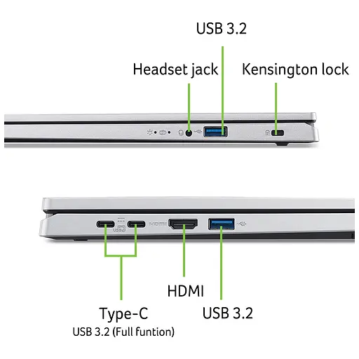 Ноутбук Acer Aspire Go AG15-72P (NX.JSVEU.008) - фото 10