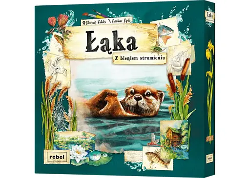 Настільна гра Ігромаг Левада. За течією (Meadow: Downstream) (мала локалізація - укр. правила)