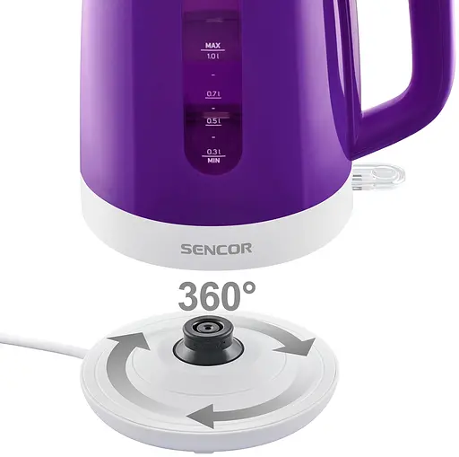 Электрочайник Sencor SWK 1025VT (7135799) - фото 4