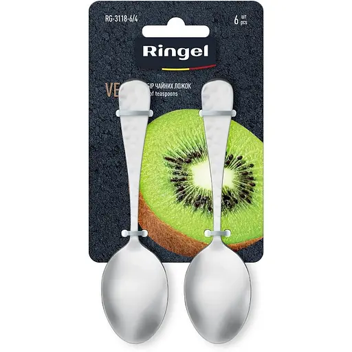 Набір чайних ложок Ringel Vega 6 шт. (RG-3118-6/4)