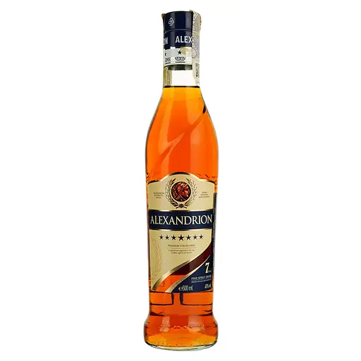 Міцний алкогольний напій Alexandrion 7 зірок, 40%, 0,5 л (808376)